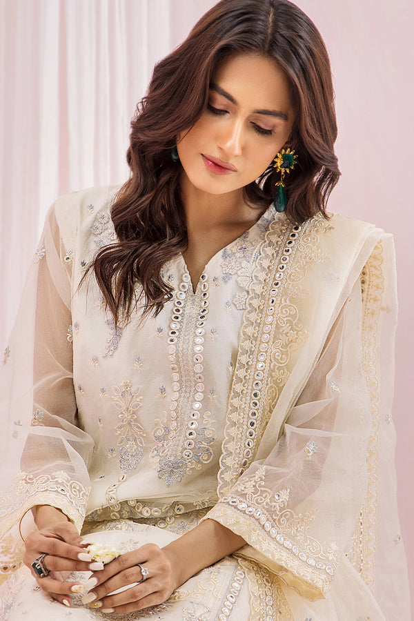 3pc Embroidered Suit(RKF12)