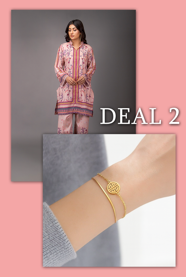 Bundle Deal-BD2 |  Co-Ord set with Bracelet