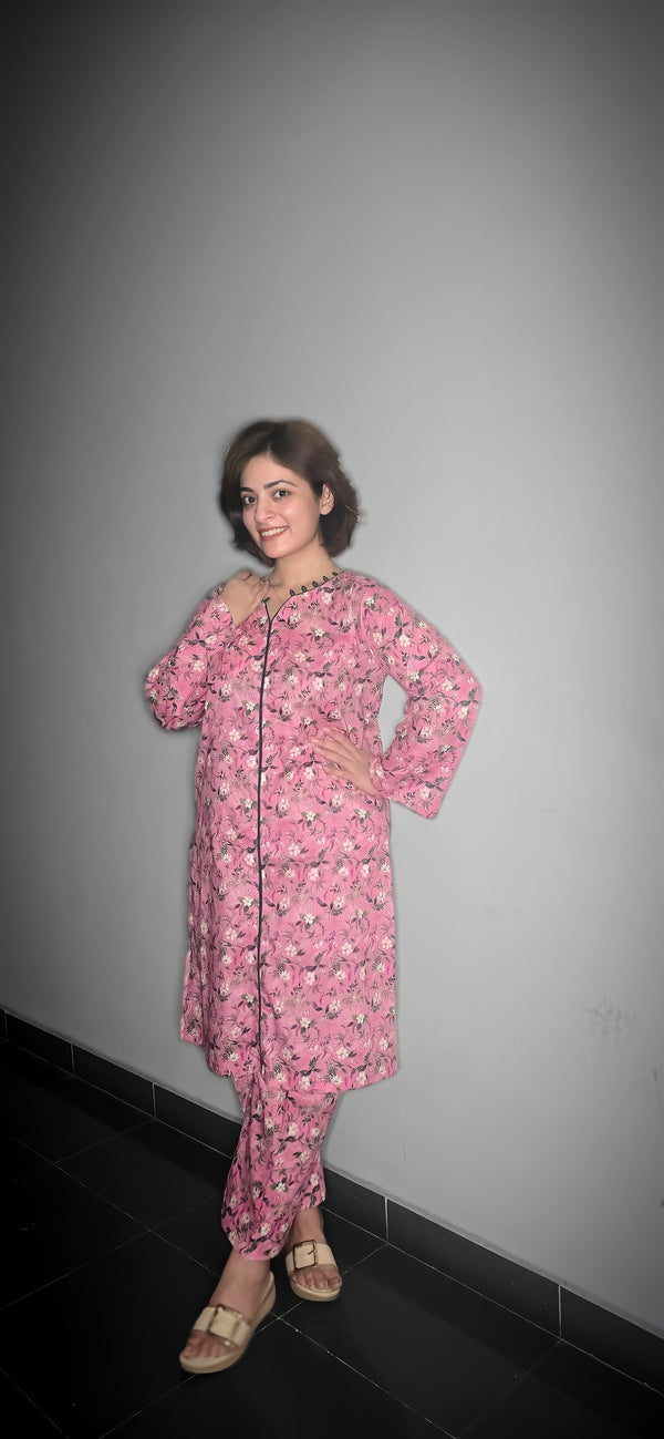 Unstitched 2PC Digital Print Suit
(RUE-14)
