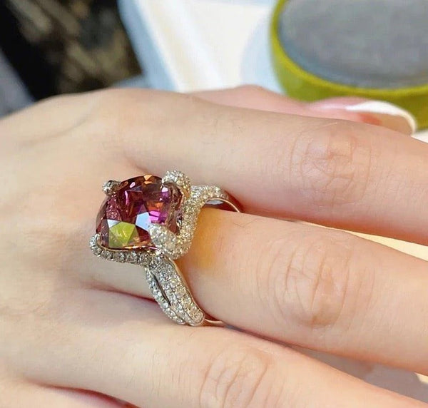 Oval Curved bracket Ring ( RAJTRSH321 CJD )